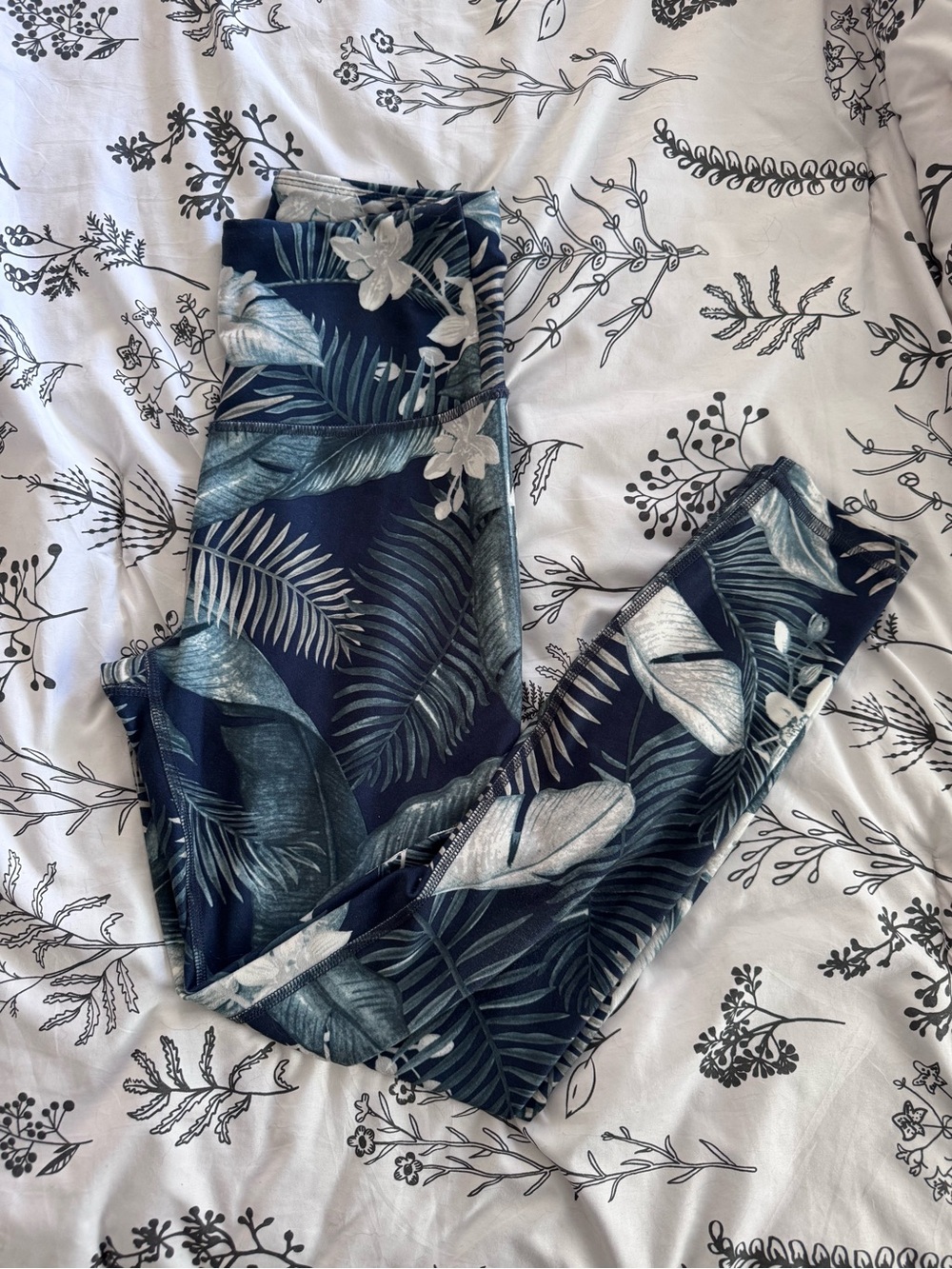 Balance Collections Botanical High Rise Leggings size Small